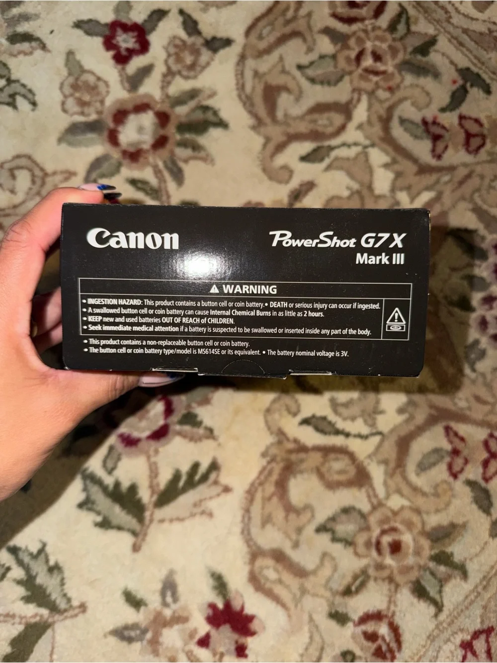 Canon PowerShot G7 X Mark III like new with box